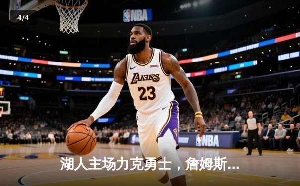 湖人主场力克勇士，詹姆斯关键三分锁定胜局 - 4